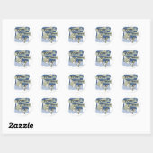 Tom en Jerry Scaredey Mouse Ronde Sticker (Vel)