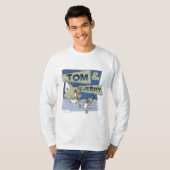 Tom en Jerry Scaredey Mouse T-shirt (Voorkant volledig)