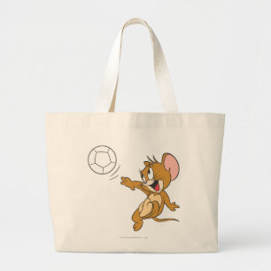 Tom en Jerry Soccer (Football) 1 Grote Tote Bag