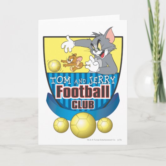 Tom en Jerry Soccer (Football) 5 Kaart (Voorkant)