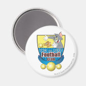 Tom en Jerry Soccer (Football) 5 Magneet (Voorkant / Achterkant)