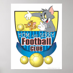 Tom en Jerry Soccer (Football) 5 Poster