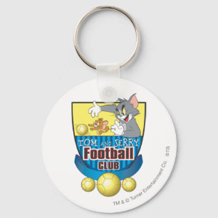 Tom en Jerry Soccer (Football) 5 Sleutelhanger