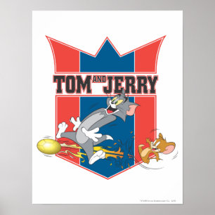 Tom en Jerry Soccer (Football) 7 Poster