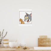 Tom en Jerry Stamp Poster (Keuken)