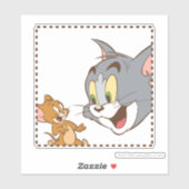 Tom en Jerry Stamp Sticker (Vel)