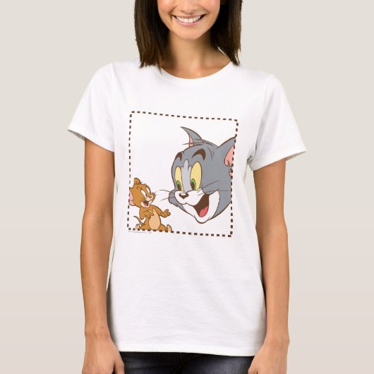 Tom en Jerry Stamp T-shirt (Voorkant)