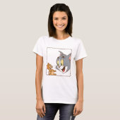 Tom en Jerry Stamp T-shirt (Voorkant volledig)