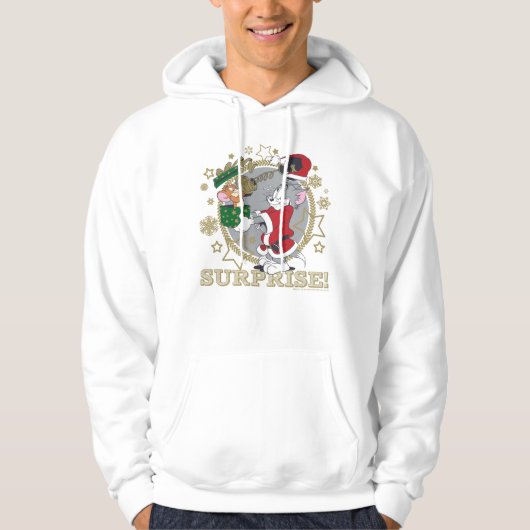 Tom en Jerry Surprise Gift Hoodie (Voorkant)