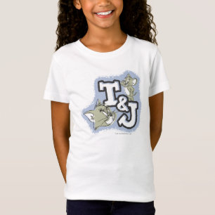 Tom en Jerry T&J Logo T-shirt