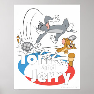 Tom en Jerry Tennis Stars 7 Poster