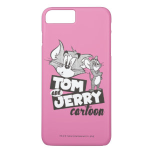 Tom en Jerry   Tom en Jerry Cartoon iPhone 8 Plus / 7 Plus Hoesje