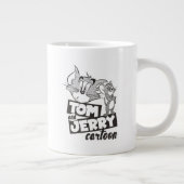 Tom en Jerry | Tom en Jerry Cartoon Jumbo Mok (Rechts)
