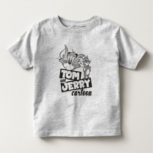 Tom en Jerry | Tom en Jerry Cartoon Kinder Shirts (Voorkant)