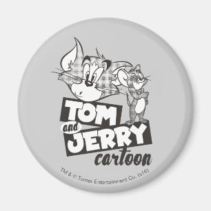Tom en Jerry Tom en Jerry Cartoon Magneet
