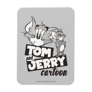 Tom en Jerry   Tom en Jerry Cartoon Magneet