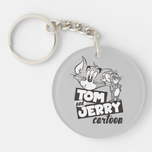 Tom en Jerry | Tom en Jerry Cartoon Sleutelhanger (Voorkant)