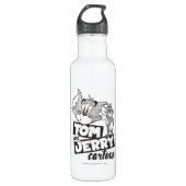 Tom en Jerry | Tom en Jerry Cartoon Waterfles (Voorkant)