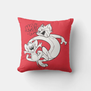 Tom en Jerry   Tom en Jerry Laughing Kussen