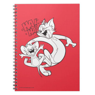 Tom en Jerry   Tom en Jerry Laughing Notitieboek
