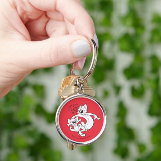 Tom en Jerry | Tom en Jerry Laughing Sleutelhanger (Hand)
