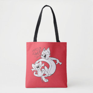 Tom en Jerry   Tom en Jerry Laughing Tote Bag