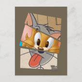 Tom en Jerry | Tom en Jerry Mashup Briefkaart (Voorkant)