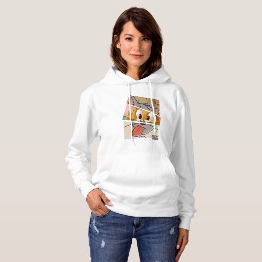 Tom en Jerry | Tom en Jerry Mashup Hoodie (Voorkant volledig)