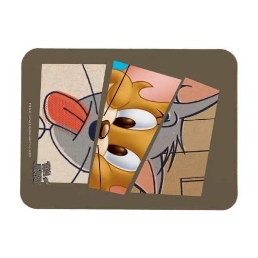 Tom en Jerry | Tom en Jerry Mashup Magneet (Horizontaal)