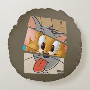 Tom en Jerry   Tom en Jerry Mashup Rond Kussen