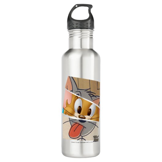 Tom en Jerry | Tom en Jerry Mashup Waterfles (Voorkant)