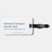 Tom en Jerry | Tom en Jerry op Baseball Diamond Bagagelabel (Achterkant horizontaal)