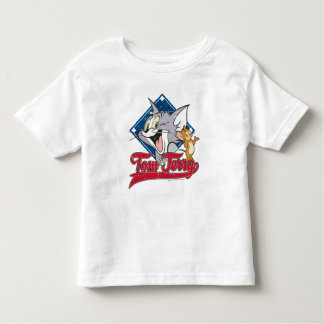 Tom en Jerry | Tom en Jerry op Baseball Diamond Kinder Shirts