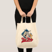 Tom en Jerry | Tom en Jerry op Baseball Diamond Tote Bag (Voorkant (product))