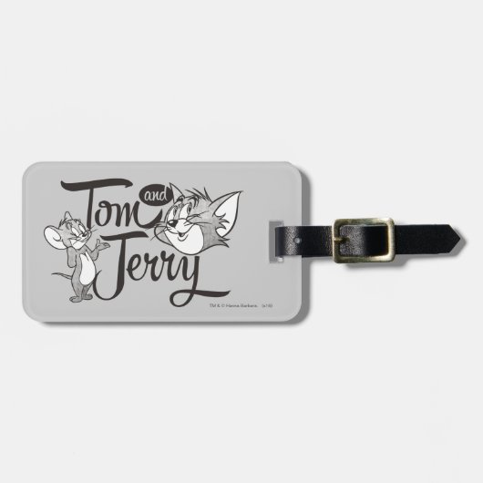 Tom en Jerry | Tom en Jerry View Sweet Bagagelabel (Voorkant horizontaal)