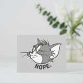 Tom en Jerry | Tom Says Nope Briefkaart (Staand voorkant)