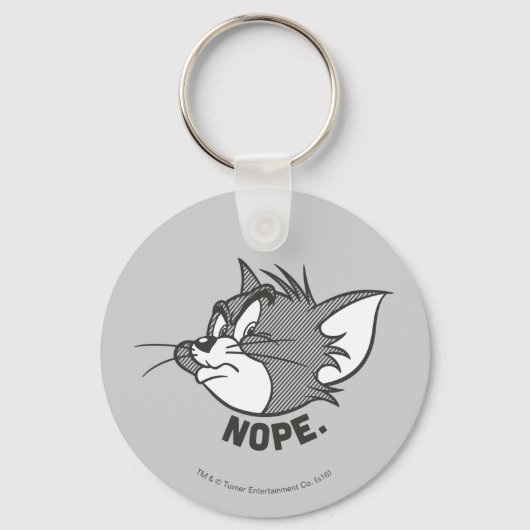 Tom en Jerry | Tom Says Nope Sleutelhanger (Voorkant)