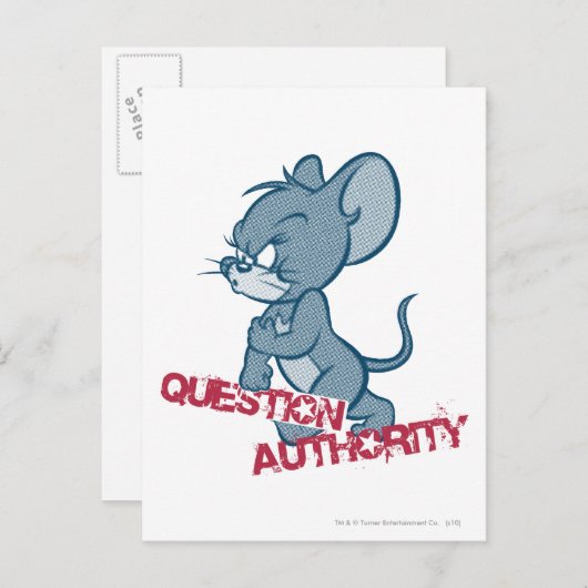 Tom en Jerry Tough Mouse 2 Briefkaart (Voorkant / Achterkant)