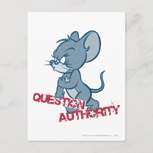 Tom en Jerry Tough Mouse 2 Briefkaart (Voorkant)