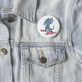 Tom en Jerry Tough Mouse 2 Ronde Button 5,7 Cm (In situ)