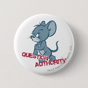 Tom en Jerry Tough Mouse 2 Ronde Button 5,7 Cm