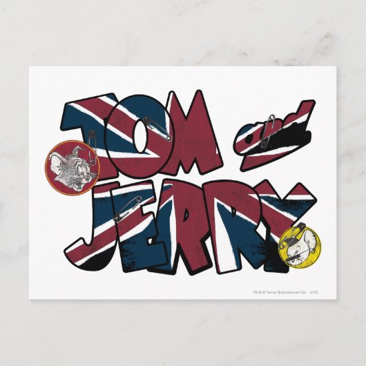 Tom en Jerry UK Overload 2 Briefkaart (Voorkant)