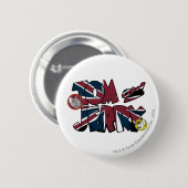 Tom en Jerry UK Overload 2 Ronde Button 5,7 Cm (Voorkant /achterkant)