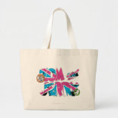 Tom en Jerry UK Overload Grote Tote Bag (Voorkant)