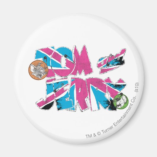 Tom en Jerry UK Overload Magneet (Voorkant)