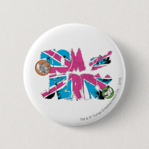 Tom en Jerry UK Overload Ronde Button 5,7 Cm