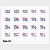 Tom en Jerry UK Overload Ronde Sticker (Vel)