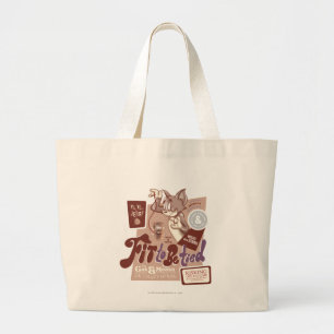 Tom en Jerry vinden het leuk om te worden bedden Grote Tote Bag
