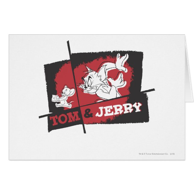 Tom et Jerry Red et Black (Devant horizontal)