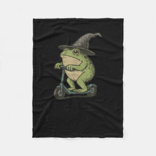 Tom Foolery Frog, grappige grillige Fr Fleece Deken